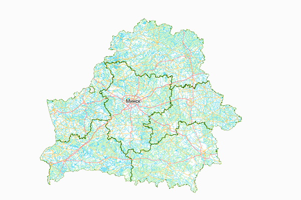 Новая версия Навигационной карты Республики Беларусь