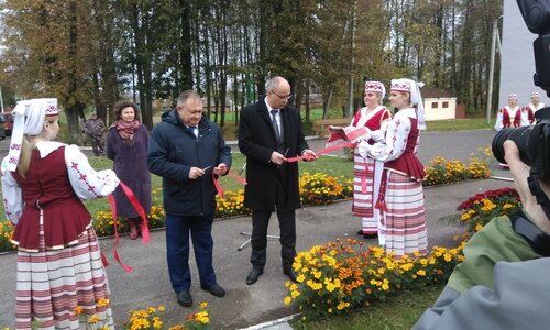 Председатель Государственного комитета по имуществу  Дмитрий Матусевич принял участие в открытии  мемориальной доски Иосифу Ходзько