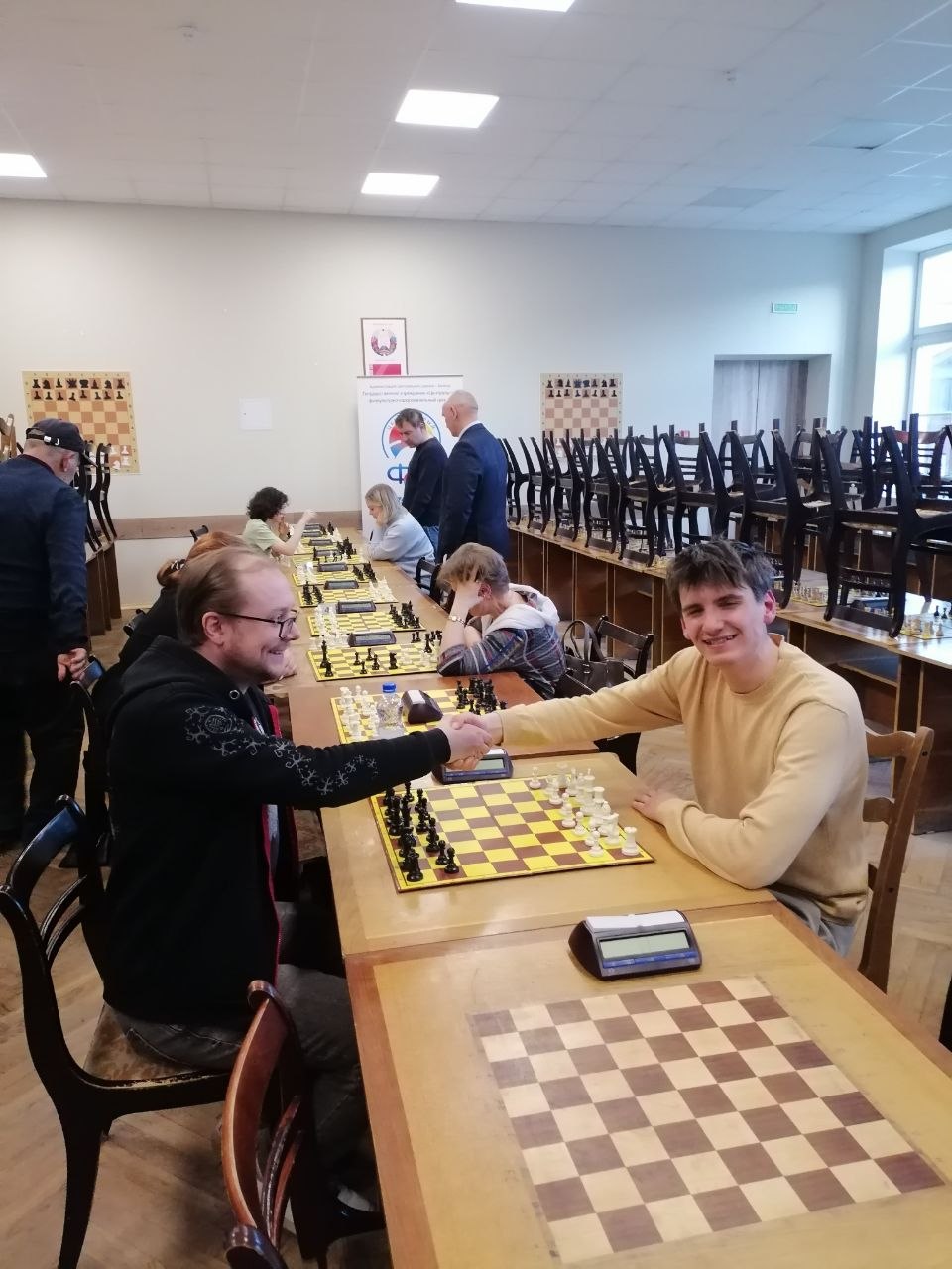 Команда «Белгеодезии» — в числе лучших на шахматном турнире