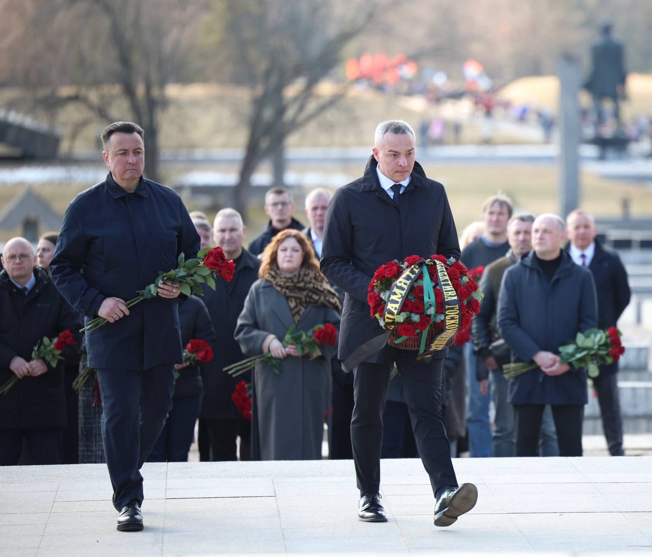 Делегация Госкомимущества приняла участие в памятных мероприятиях в Хатыни